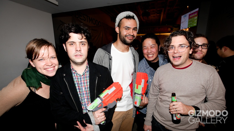 Illustration for article titled Gizmodo Gallery Reader Meet Up Nerf Party Gallery
